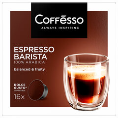 Кофе в капсулах COFFESSO &laquo;Espresso Barista&raquo; для кофемашин Dolce Gusto, 16 порций