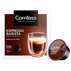 Кофе в капсулах COFFESSO &laquo;Espresso Barista&raquo; для кофемашин Dolce Gusto, 16 порций