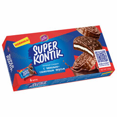 Печенье-сэндвич KONTI &laquo;Супер-Контик&raquo; c ванильно-сливочным вкусом, 150 г