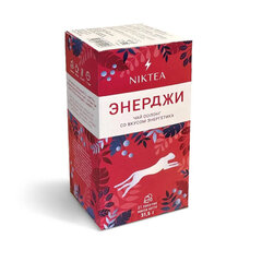 Чай NIKTEA &laquo;Энерджи&raquo; оолонг со вкусом энергетика, 21 пакетик в конвертах по 1,5 г