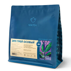Чай листовой NIKTEA &laquo;Эрл Грей Особый&raquo; черный с бергамотом, 250 г