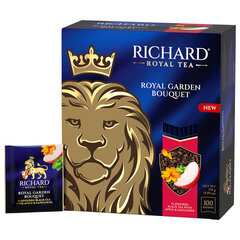 Чай RICHARD &laquo;Royal Garden Bouquet&raquo; черный с яблоком и мятой, 100 пакетиков по 1,7 г