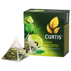 Чай CURTIS &laquo;Fresh Mojito&raquo; зеленый, 20 пирамидок по 1,7 г