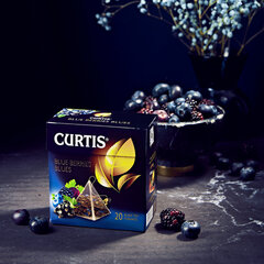 Чай CURTIS &laquo;Blue Berries Blues&raquo; черный со вкусом черной смородины, 20 пирамидок по 1,8 г