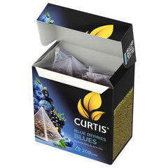 Чай CURTIS &laquo;Blue Berries Blues&raquo; черный со вкусом черной смородины, 20 пирамидок по 1,8 г
