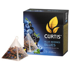 Чай CURTIS &laquo;Blue Berries Blues&raquo; черный со вкусом черной смородины, 20 пирамидок по 1,8 г