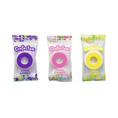 Карамель таблетированная CONFECTUM &laquo;Cool Candy&raquo; ассорти (виноград, клубника, ананас) 500 г