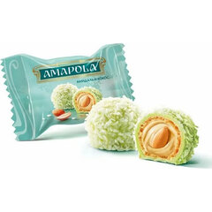 Конфеты глазированные AMAPOLA &laquo;Миндаль и Кокос&raquo; вафельные 100 г