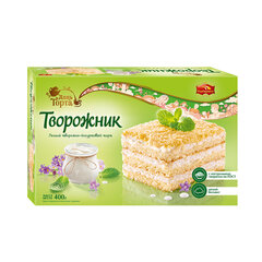Торт творожно-йогуртовый ЧЕРЕМУШКИ &laquo;Творожник&raquo;, 400 г