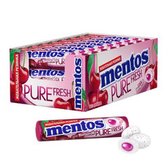 Жевательная резинка MENTOS (Ментос) Pure Fresh &laquo;Ролл Вишня&raquo;, 15,5 г