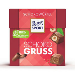 Шоколадные конфеты RITTER SPORT &laquo;SCHOKO GRUSS&raquo;, набор 4 вкуса, 22 конфеты, 176 г