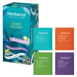 Чай HERBARUS "Secret Holiday" ассорти 4 вкуса, 24 пакетика в конвертах