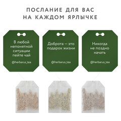 Чай HERBARUS &laquo;Secret Holiday&raquo; ассорти 4 вкуса, 24 пакетика в конвертах