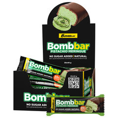 Батончик BOMBBAR &laquo;Фисташковая меренга&raquo; без сахара 40 г, шоу-бокс
