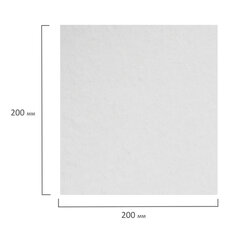 Салфетка одноразовая белая в рулоне 200 шт. 20&times;20 см, спанлейс, 40 г/<wbr/>м<sup>2</sup>, ЧИСТОВЬЕ