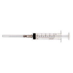 Шприц 3-х компонентный PASCAL, 5 мл, КОМПЛЕКТ 10 шт., в коробке, игла 0,7&times;30 &mdash; 22G