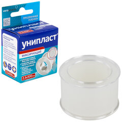 Лейкопластырь рулонный УНИПЛАСТ, 2,5&times;500 см, пленочная основа, катушка в картонной коробке
