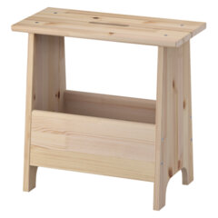 Табурет тумба деревянный, сосна, BRABIX &laquo;Scandi Wood SC-002&raquo;, 490&times;250&times;450 мм, 641888