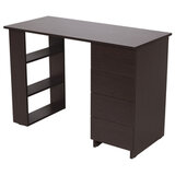 Стол письменный/компьютерный BRABIX "Scandi CD-016", 1100х500х750мм, 4 ящика, венге, 641893