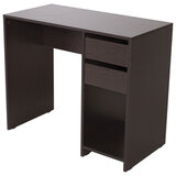 Стол письменный/компьютерный BRABIX "Scandi CD-017", 900х450х750 мм, 2 ящика, венге, 641896