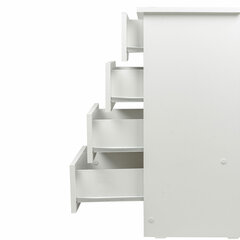 Комод BRABIX &laquo;Scandi CM-001&raquo;, 750&times;330&times;730 мм, 4 ящика, ЛДСП, белый, 641900
