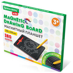 Магнитный планшет-доска MAGPAD MEDIUM для рисования 17&times;21 см, 380 шариков, BRAUBERG KIDS, 664921