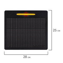 Магнитный планшет доска MAGPAD MAX для рисования 25&times;28 см, 713 шариков, BRAUBERG KIDS, 664922