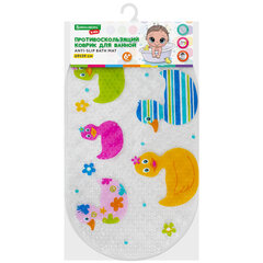 Коврик противоскользящий для ванной детский, УТЯТА, 69&times;39 см, 1 шт., BRAUBERG KIDS, 665184