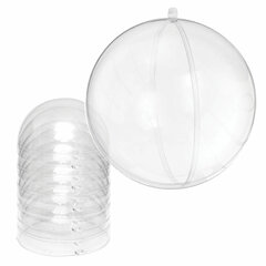 Пластиковые шары для поделок, 8 см, 5 шт., BRAUBERG HOBBY, 665391