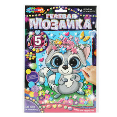 Набор для создания аппликации из гелевой мозаики, 17&times;23 см, АССОРТИ, МУЛЬТИ АРТ