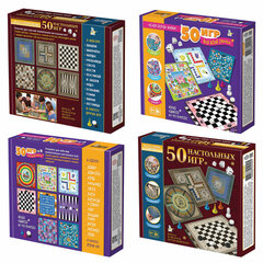 Игра настольная &laquo;50 игр для всей семьи&raquo;, АССОРТИ, 10 КОР