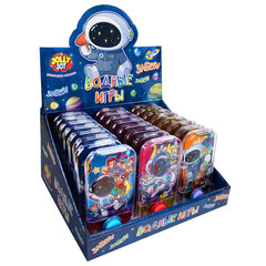 Водная игра КОСМОНАВТЫ, 11&times;6 см, мячики, ассорти, 3 вида, дисплей, JOLLY JOT (ДЖОЛЛИ ДЖОТ), 665996