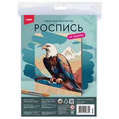 Набор для росписи по дереву АССОРТИ, заготовка 24,5&times;19 см, краски, кисть, LORI, Фр/<wbr/>м-002