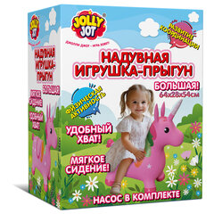 Попрыгун надувной &laquo;Единорог&raquo;, 64&times;28&times;54 см, ПВХ, насос, JOLLY JOT (ДЖОЛЛИ ДЖОТ), 666128