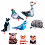 Игрушка мягкая "ЖИВОТНЫЙ МИР", ассорти, высота 16-23 см, FANCY