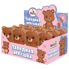Игрушка мягкая заводная &laquo;Мишка&raquo;, высота 13 см, WOOZOO (ВУЗУ), 666191