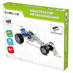Конструктор металлический &laquo;Машинки&raquo; 4 вида ассорти, BAMBOX (БАМБОКС), 666367