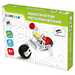 Конструктор металлический &laquo;Транспорт&raquo; 3 вида ассорти, BAMBOX (БАМБОКС), 666368