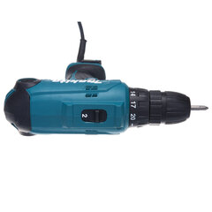 Дрель-шуруповерт сетевая, 320 Вт, 0-450/<wbr/>0-1500 об/<wbr/>мин, MAKITA DF0300