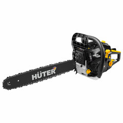 Бензопила HUTER BS-52, 2800 Вт, 3800 об/<wbr/>мин, длина шины 50 см, объем двигателя 52 см3, 3,8 л.с., 70/<wbr/>6/3