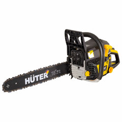 Бензопила HUTER BS-45, 2300 Вт, 3800 об/<wbr/>мин, длина шины 45 см, объем двигателя 45 см3, 3,1 л.с., 70/<wbr/>6/2