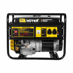 Бензиновый генератор HUTER DY6500L, 5500 Вт, 13 л.с., 4-тактный, 22 л, ручной стартер, 64/<wbr/>1/6