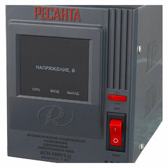 Стабилизатор РЕСАНТА АСН-1000/<wbr/>1-Ц, 1000 Вт, 140-260 В, напольный, 63/<wbr/>6/2