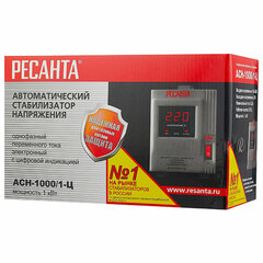 Стабилизатор РЕСАНТА АСН-1000/<wbr/>1-Ц, 1000 Вт, 140-260 В, напольный, 63/<wbr/>6/2