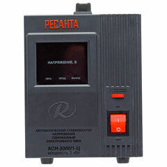 Стабилизатор РЕСАНТА АСН-2000/<wbr/>1-Ц, 2000 Вт, 140-260 В, наполный, 63/<wbr/>6/4