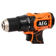 Дрель-шуруповерт аккумуляторная, 18В, 60 Нм, Li-ion 2&times;2Ач, AEG BS18G4-202C, 4935478630
