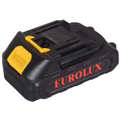 Пила цепная аккумуляторная EUROLUX ELS-20-Li, 20 В, 150 мм, Li-ion 2 А·ч, 70/<wbr/>10/<wbr/>56