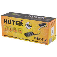 Триммер-кусторез АККУМУЛЯТОРНЫЙ HUTER GET-7,2, 1100 ход/<wbr/>мин, 7,2 В, 1,5 А*ч, 70/<wbr/>1/38