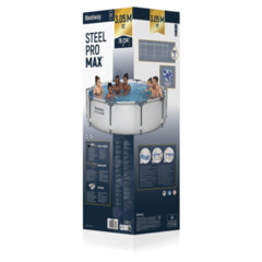 Каркасный бассейн &laquo;Steel Pro Max&raquo; 305&times;76 см, 4678 л, усиленный каркас, BESTWAY, 56406