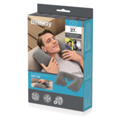 Надувная подушка для путешествий 37&times;24&times;10 см, АССОРТИ, BESTWAY, 67006